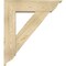 Ekena Millwork Traditional Traditional Rough Sawn Bracket w/ Offset Brace, Douglas Fir, 8"W x 30"D x 34"H BKT0806X30X34TRA01RDF - alternate 3